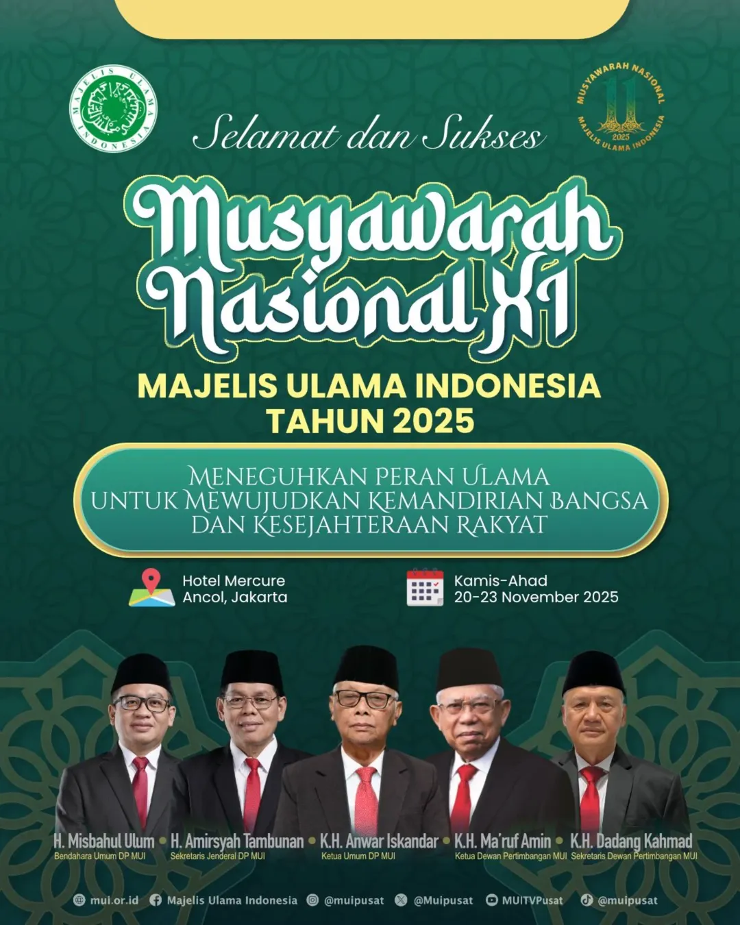 MUNAS MUI XI TAHUN 2025